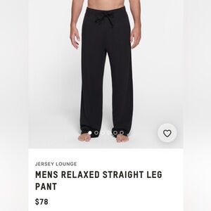 NWT Men’s Skims Straight Leg Pant